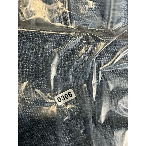 Maurices Everflex High Rise Dark Wash Denim Skinny Jeans Size 8 Regular - Picture 7 of 7